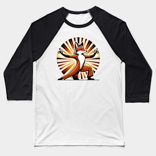 Warrior Fox Baseball T-Shirt